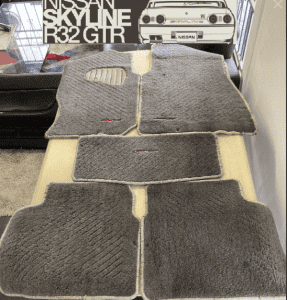 Nissan Skyline r32 Gtr bnr32 floor mats (complete set)