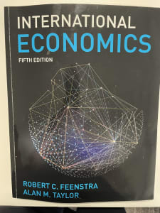 Feenstra & Taylor International Economics 5th edition Worth Publisher