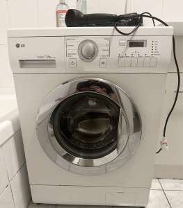 7.5 Kg Washing Machine and 350L Fridge