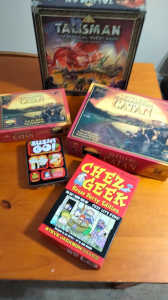 Various Board Games - Good condition, complete sets