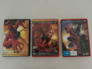 Spiderman DVDs