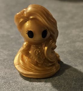 Rapunzel Ooshie Disney Princess Gold Figurine Woolworths Collectable F
