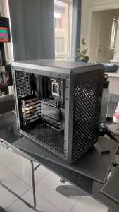 Computer parts, CPU i5 12400, case, 32gb ram, motherboard & case