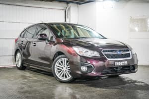 2012 Subaru Impreza G4 MY12 2.0i-S Lineartronic AWD Red 6 Speed Constant Variable Hatchback