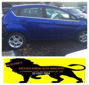 Ford Fiesta WT JA8 BLUE ALL BODY PARTS WRECKING COMPLETE CAR