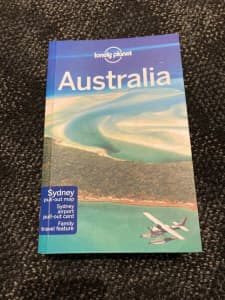 Australia lonely planet book for sale