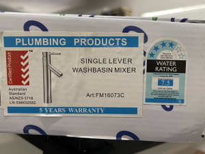 springs single lever washbasin mixer