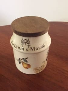 Fortnum and Mason decorative jar