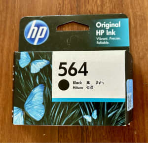 HP 564 Genuine Ink Cartridges Black & Magenta - RRP$39.95