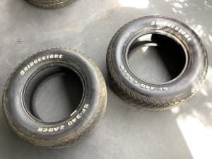 2 x Bridgestone SF-340 Eager 235/60/14 Tyres - Great Trailer Tyres