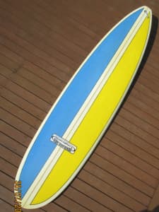 8'1'' MOOLOOLABA Longboard Malibu Mini-Mal by Gus Harris