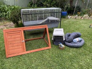 Guinea Pig or Rabbit enclosure with accessories bundle - Bexley 2207