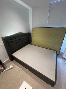 Snooze Grey Queen sized Bed Frame