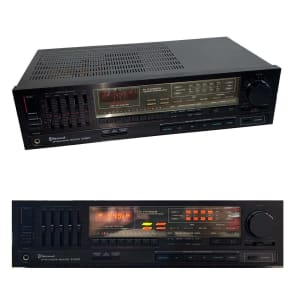 Sherwood S2750CP 2x60W Receiver Amp, Graphic, Pwr meters 1987 w WTY