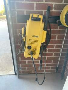 Karcher K2 Pressure Washer with T5 & Power Scrubber Surface Cleaners