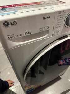 LG Washing Machine 9/5KG washer dryer