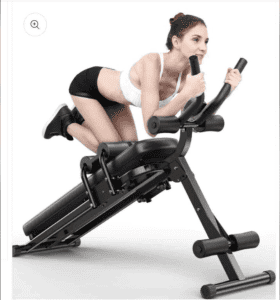 Sit up bench abs exercise machine