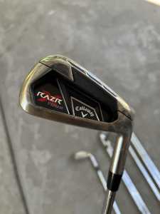 Callaway Razr Tour Irons 4-9 and Cleveland rtx 46 wedge