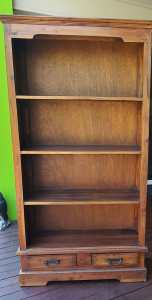 Solid timber Book case