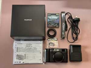 Fujifilm X100F Digital Camera Black - As New Condition