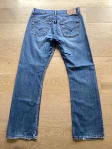 Men’s Levis Boot Cut 503 Jeans Size 32