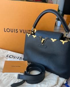 Louis Vuitton bag Capucines Black Snake Leather 3D model