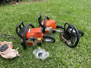 Stihl chainsaw MS180c 170 180 all untested 3 chains