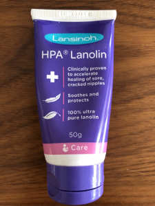 Free Lansinoh Lanolin cream 50g