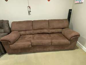 Sofa with double size Bed and a recliner