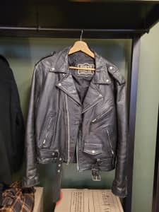 Leather Biker Jacket - Great Condition