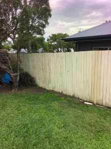 Free 20 Metre Wooden Fence