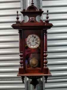 Antique Junghans Wall Clock Working 