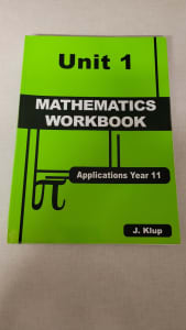 Mathematics Applications Year 11 J Kulp Workbook