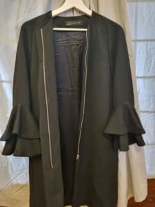 ZARA DRESS COAT/ Long Blazer Made in Morocco 