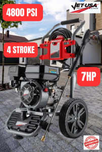 4800PSI High Pressure Cleaner Washer Petrol 212cc - Limited Stock