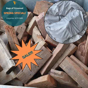 Firewood Bags $20 each - Vinsan Salvage G1788