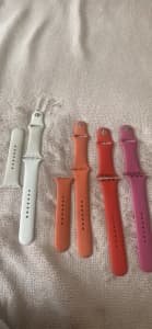 Apple Watch accessories assorted colours