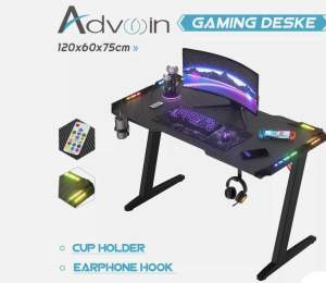 RGB Gaming Desk Completely New