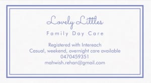 Lovely Littles Family Daycare