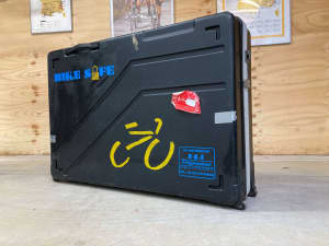 Bike Safe Bike Travel Box, the Rolls Royce of bike boxes, used