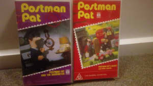 Kids vhs video ABC postman Pat $45 ea