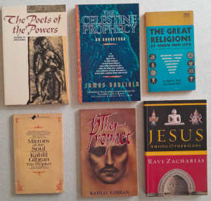 6 RARE SPIRITUAL BOOKS - $9 for the