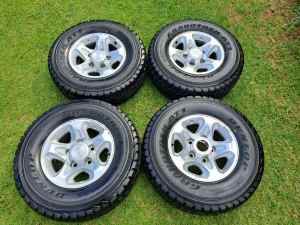 Toyota wheels/tyres