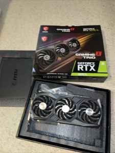 MSI RTX3070ti Gaming X NVIDIA GeForce graphics card