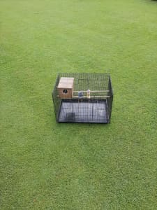 Budgie breeding cage and box. 60x40x40cm.