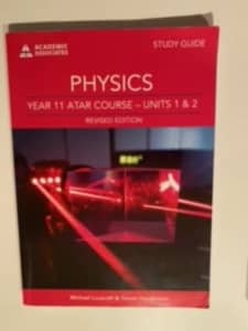 Year 11 Textbook Physics Study Guide