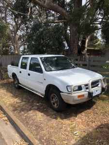 2000 Holden Rodeo LT 4 SP AUTOMATIC CREW CAB P/UP