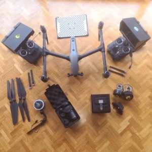 DJI Inspire 2 Raw counterpart complete kit