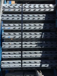 Used Colby Pallet Racking Frame 6000mm Tall x 840mm Deep