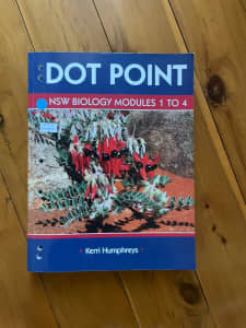 DOT POINT NSW BIOLOGY MODULES 1 TO 4